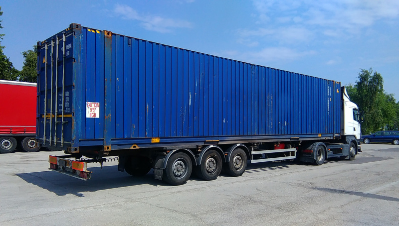Obrázek 1: 45stopý High-cube kontejner LEG1/LEGB (Čermák, 2018)