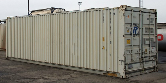 Obrázek 22: Bulk kontejner 30stopý 3MB0 pro přepravu granulátu (Čermák, 2018)